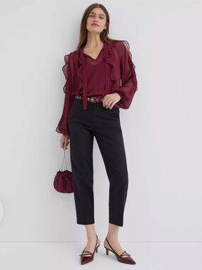 Loft Julie The Riviera crop pant